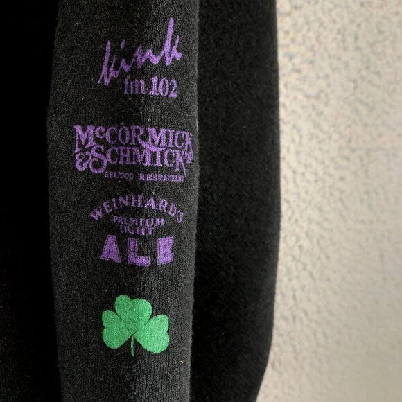 Vintage Shamrock Run 1994 Oregon Crewneck Sweatshirt Size XL Irish 3 leaf clover - Picture 2 of 6